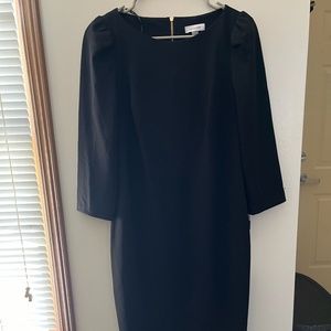 3/4 sleeve business dress
